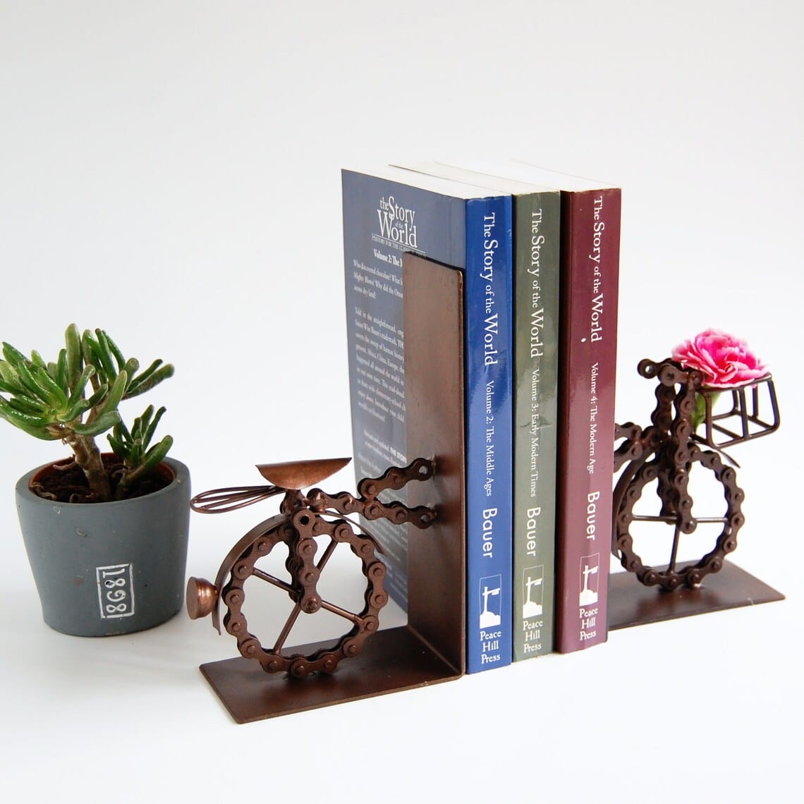 unique book ends