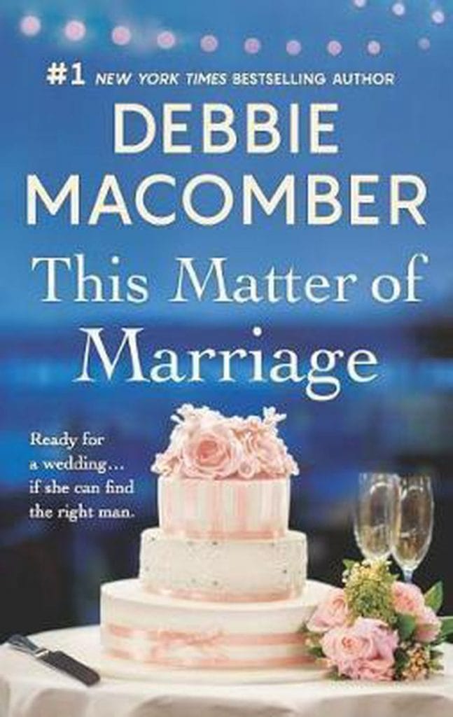 debbie macomber books: this matter of marriage