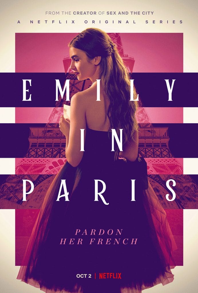 romance shows on netflix: emily in paris