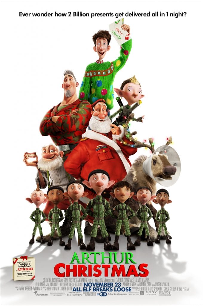 christmas movies animated: arthur christmas