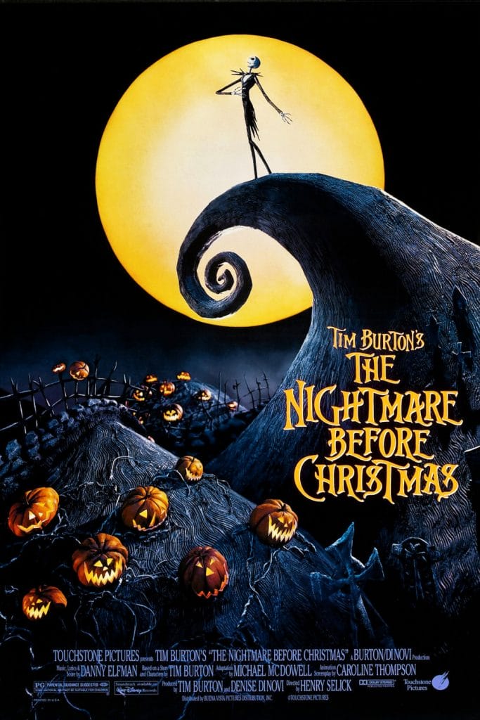 Christmas movies on Amazon Prime: the nightmare before christmas
