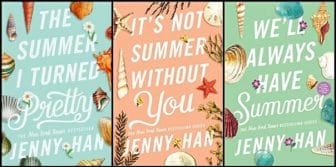 Book covers of all 3 books in the trilogy